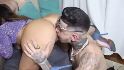 Transando delícia com os primos