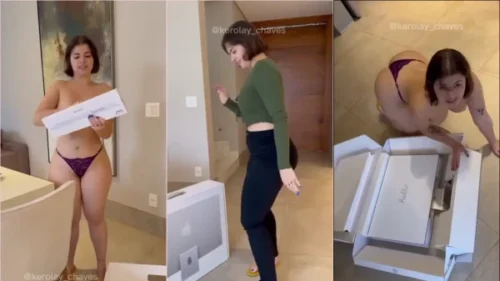 Kerolay Chaves arrasa com o pack completo da maravilhosa do Privacy fazendo um unboxing bem à vontade!