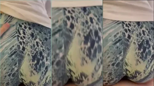 Caio na internet, amador, mostrando a esposa de shortinho justo, rebolando em cima do maridão