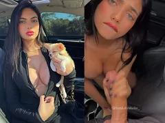 Brenda Trindade arrasando no sexo dentro do carro depois de fazer um boquete incrível