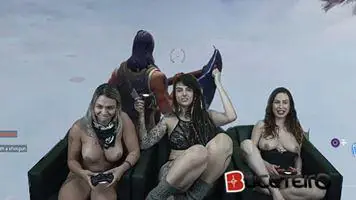 Fernandinha Fernandez, Dread Hot e Emme White: Uma Pelada Sensual